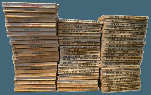 Dick Bos (Deel 1 t/m 72) zonder deel 23, 25, 33 - 69 stuks, Boeken, Stripboeken, Gelezen, Meerdere stripboeken, Ophalen of Verzenden
