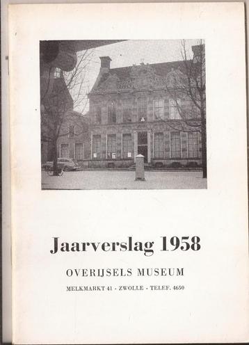 Zwolle Jaarverslag 1958 POM Provinciaal Overijssels Geschied beschikbaar voor biedingen