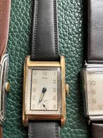 Lot Art Deco Horloges Jaren 50 - Handopwinders, Overige merken, Overige materialen, Met bandje, Verzenden