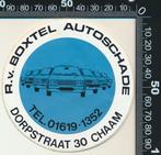 Sticker: Van Boxtel Autoschade - Chaam, Verzamelen, Stickers, Ophalen of Verzenden, Zo goed als nieuw, Auto of Motor