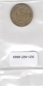 S21-N07-0669 Germany 10 Rentenpfennig VF 1924 KM33 A, Postzegels en Munten, Munten | Europa | Niet-Euromunten, Duitsland, Verzenden