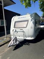 Hobby De Luxe 440 SF Mover, luifel en voortent, Caravans en Kamperen, Hobby, Treinzit, Vast bed, 4 tot 5 meter