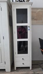 vitrine kastje 191x58x40, Huis en Inrichting, Kasten | Vitrinekasten, Ophalen, Gebruikt, 50 tot 100 cm, Glas