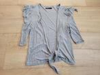 SUPERTRASH grijs omslag/ knoop vestje maat XS/S ~ NH0115, Kleding | Dames, Truien en Vesten, Supertrash, Ophalen of Verzenden