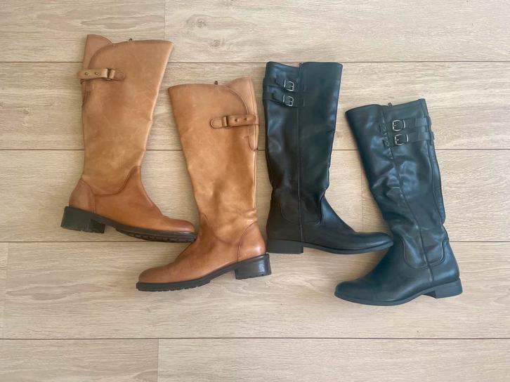 Salamander hoge bruine leren laarzen boots & zwarte laarzen, Kleding | Dames, Schoenen, Gedragen, Hoge laarzen, Bruin, Ophalen