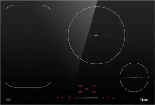 Midea Inductiekookplaat –  80 cm, 4 Zones Gratis verzending, Witgoed en Apparatuur, Kookplaten, Nieuw, Inbouw, Inductie, 4 kookzones