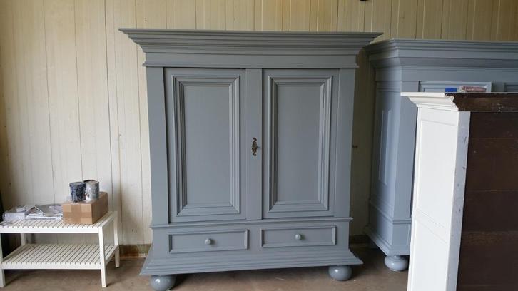 Broodkasten, kamerkast buffetkast brocante landelijke kasten, Huis en Inrichting, Kasten | Buffetkasten, Zo goed als nieuw, 200 cm of meer