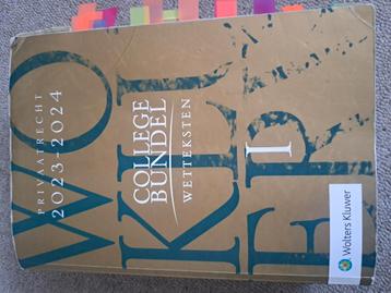 Collegebundel 2023-2024 beschikbaar voor biedingen