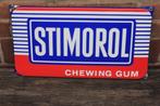 emaille bord STIMOROL langcat bussum, Antiek en Kunst, Ophalen