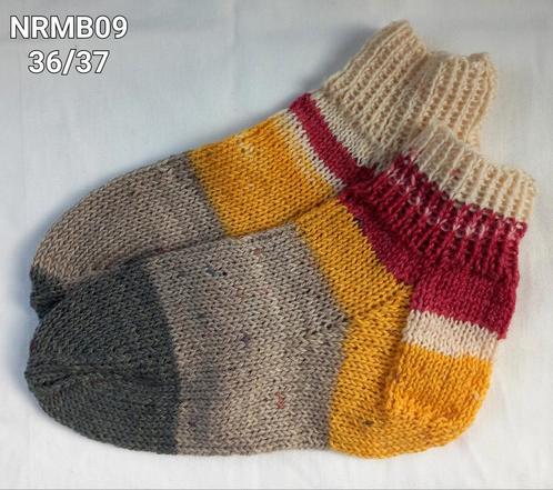 Handgebreide sokken maat 36/37, Kleding | Dames, Sokken en Kousen, Nieuw, Sokken en Kniesokken, Overige maten, Overige kleuren