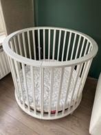 Witte ronde box, Kinderen en Baby's, Boxen, Ophalen, Gebruikt, Rond, Wieltjes