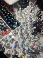 Nagelproducten biab, polygel, hard gel, gellak, rubberbase, Ophalen, Zo goed als nieuw, Zilver