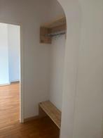 Kapstop en bankje 89,5 cm breed steigerhout metaal, Huis en Inrichting, Woonaccessoires | Kapstokken, Wandkapstok, Nieuw, Ophalen of Verzenden