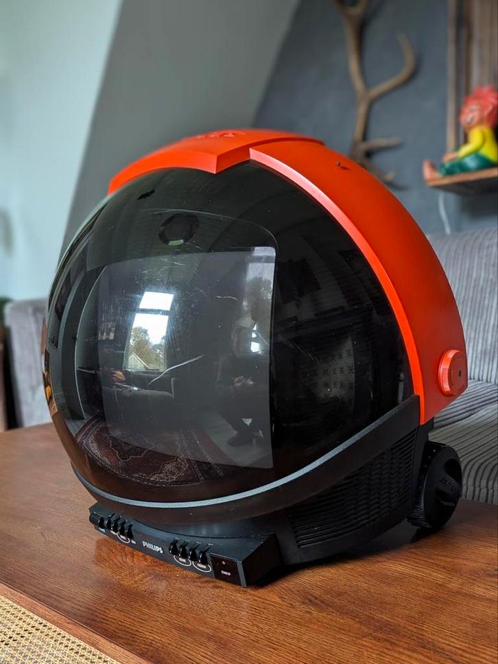 Philips Discoverer Space Helmet TV - Jaren 80 Icoon!, Spelcomputers en Games, Spelcomputers | Overige, Gebruikt, Ophalen