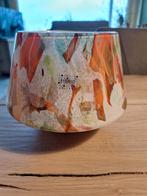 Glazen handgeblazen planten potten fidrio mixed colors., Ophalen