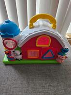 Sesamstraat Huisje met Inlegstukken, Kinderen en Baby's, Speelgoed | Overig, Ophalen, Gebruikt, Jongen of Meisje