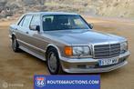 Mercedes-Benz 500 SEL AMG | 1985 | Route 66 Auctions, Auto's, Lederen bekleding, Zwart, Bedrijf, Handgeschakeld