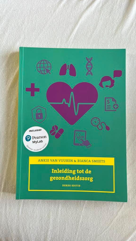 Inleiding tot de gezondheidszorg, 3/e met MyLab NL toegangsc, Boeken, Schoolboeken, Zo goed als nieuw, Nederlands, Overige niveaus