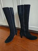 BITTER elegante suède laarzen (38,5), Kleding | Dames, Schoenen, Hoge laarzen, Zwart, Ophalen of Verzenden, Zo goed als nieuw