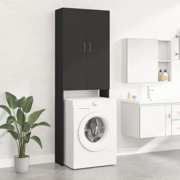 Wasmachinekast wasmachineombouw zwart GRATIS BEZORGD! beschikbaar voor biedingen