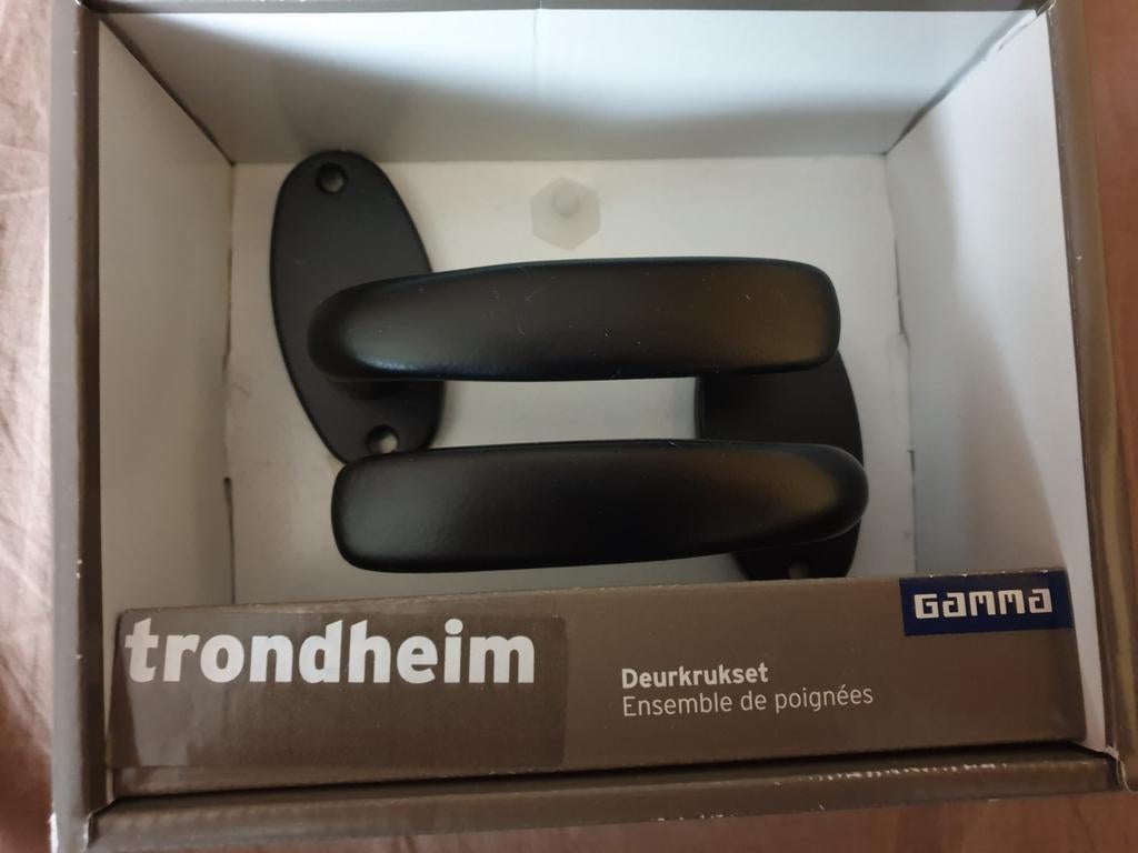 Deurkruk zwart, Ophalen of Verzenden, Nieuw