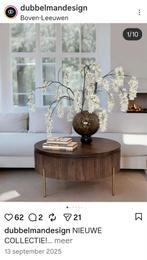 Dubbelman Design Japandi Salontafel - Nieuwstaat!, Ophalen, Japandi, 50 tot 100 cm, Vierkant