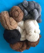 Handgesponnen Wol  Alpaca enz., Hobby en Vrije tijd, Breien en Haken, Ophalen of Verzenden, Zo goed als nieuw, Breien of Haken