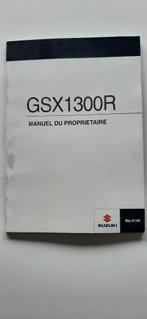 Instruktieboekje Suzuki Hayabusa bwjr. 2010 Franstalig, Motoren, Ophalen of Verzenden, Suzuki