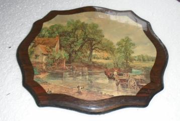 Schilderij op hout van Canada 1987 met certificaat beschikbaar voor biedingen