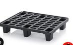 Kunstof pallets, Ophalen, Gebruikt