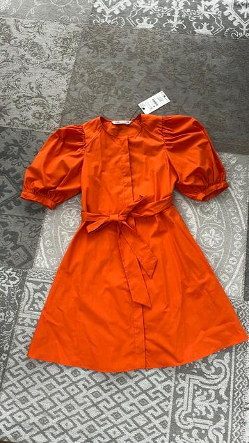 *Nieuw* Zara jurkje oranje maat XS Koningsdagtip beschikbaar voor biedingen