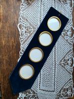 Vintage fotolijst donker blauw, Ophalen of Verzenden