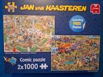 Jan van Haasteren Puzzel 2x1000 stukjes, Ophalen of Verzenden, Meer dan 50 stukjes, Zo goed als nieuw, 6 jaar of ouder