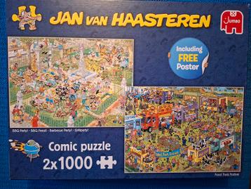 Jan van Haasteren Puzzel 2x1000 stukjes beschikbaar voor biedingen