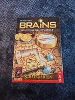 Brains Schatkaarten - 50 Pittige Denkpuzzels, Een of twee spelers, Ophalen of Verzenden, Zo goed als nieuw, 999 Games