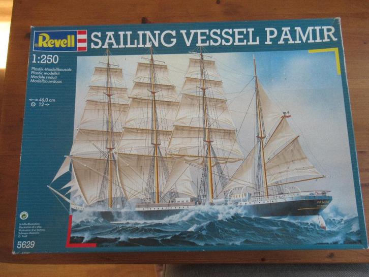 Sailing Vessel Pamir (Revell 1/250), Hobby en Vrije tijd, Modelbouw | Boten en Schepen, Zo goed als nieuw, 1:200 of kleiner, Revell