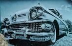 FIFTIES SIXTIES GLASSCHILDERIJEN MET AMERIKAANSE AUTO'S, Huis en Inrichting, Ophalen, Zo goed als nieuw, Schilderij, 100 tot 125 cm