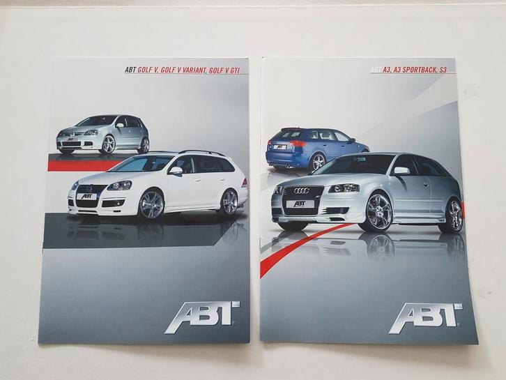 Brochures VW. Golf 5. GTI. Scirocco. ABT. Oettinger., Boeken, Auto's | Folders en Tijdschriften, Ophalen