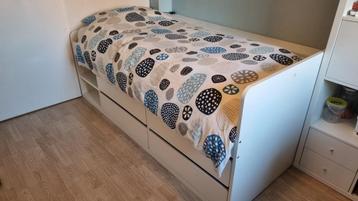 IKEA Släkt bedframe met opberger + lattenbodem + matras - afbeelding 5