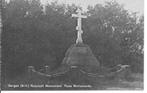 Bergen N.H. Russchis Monument, Rusa Monumento., Ophalen of Verzenden, 1920 tot 1940, Ongelopen, Noord-Holland