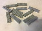 Lego steen 2x8 licht grijs, Gebruikt, Ophalen of Verzenden, Lego, Losse stenen