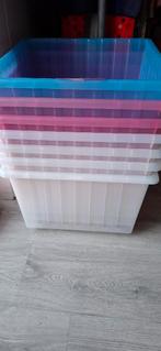 Ikea opbergbakken vessla op wieltjes, Doe-het-zelf en Verbouw, Kratten en Dozen, Ophalen, Gebruikt, Minder dan 35 cm