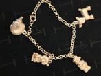 Kinder armband met bedels, Ophalen of Verzenden, Zo goed als nieuw, Met bedels of kralen, Zilver