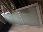 Pax Kast Schuifdeuren, Ophalen, Gebruikt, 100 tot 150 cm, Glas