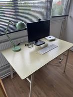 VASAGLE Eettafel/ bureau 120x75x75cm, opnieuw geschilderde, Ophalen, 100 tot 150 cm, 50 tot 100 cm, Zo goed als nieuw