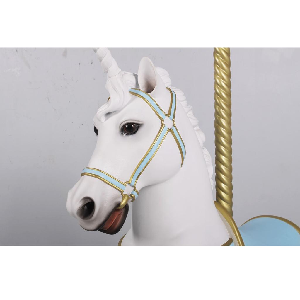 Carousel Horse Unicorn – Paard Hoogte 145 cm, Verzamelen, Ophalen, Nieuw, Paard, Overige typen
