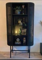 Black Bookcase, Cabinet, Kast Zwart Nieuw Staat, Huis en Inrichting, Kasten | Vitrinekasten, Ophalen of Verzenden, Zo goed als nieuw