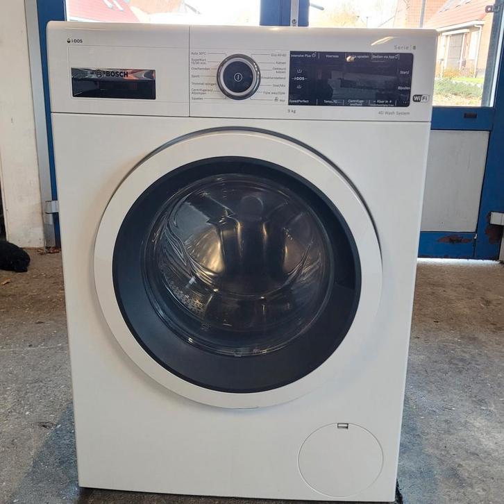 Bosch Serie 8 Voorlader Wasmachine - 9kg, Witgoed en Apparatuur, Wasmachines, Zo goed als nieuw, Voorlader, 8 tot 10 kg, 85 tot 90 cm