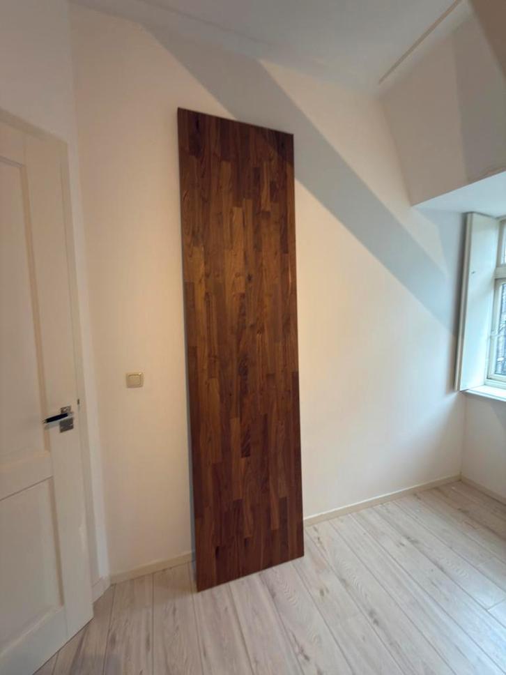 IKEA Karlby werkblad walnoot., Huis en Inrichting, Bureaus, Zo goed als nieuw, Ophalen