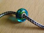 TROLLBEADS 925S LAA GLAS BIJZONDERE LUCHTBELLEN #TR24, Glas of Kristal, Ophalen of Verzenden, Zo goed als nieuw, Trollbeads